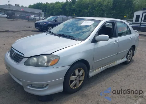 2005 Toyota Corolla S из США, поврежденный, VIN 2T1BR32E75C469978